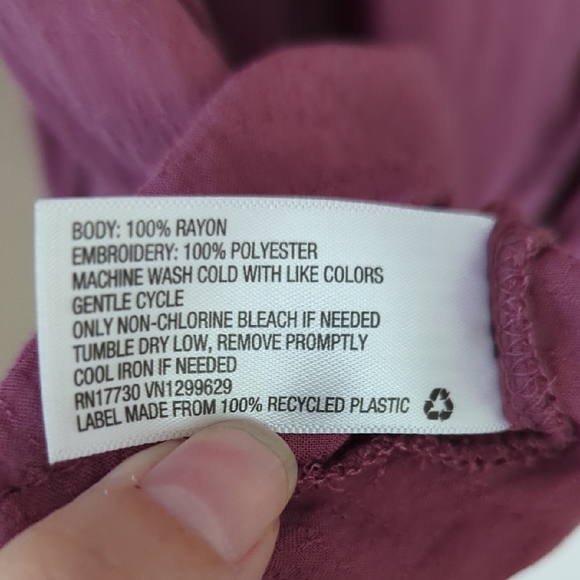 4x1 Boho Bundle Tops, Lucky Brand Multicolor Floral Blouse, See Description - Picture 16 of 16